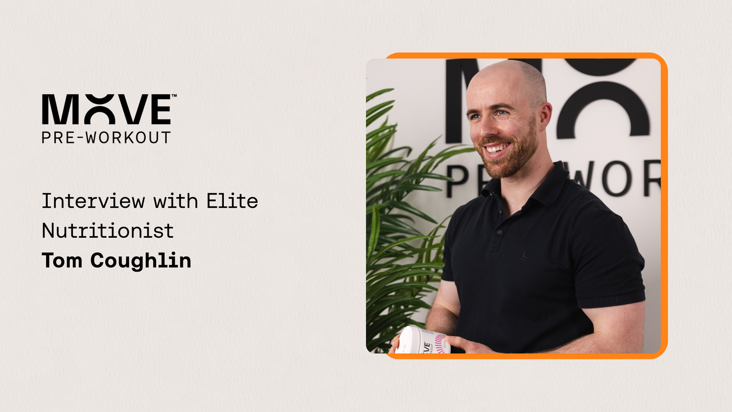 Interview with Elite Nutritionist Tom Coughlin – MOVE Pre-Workout Insights