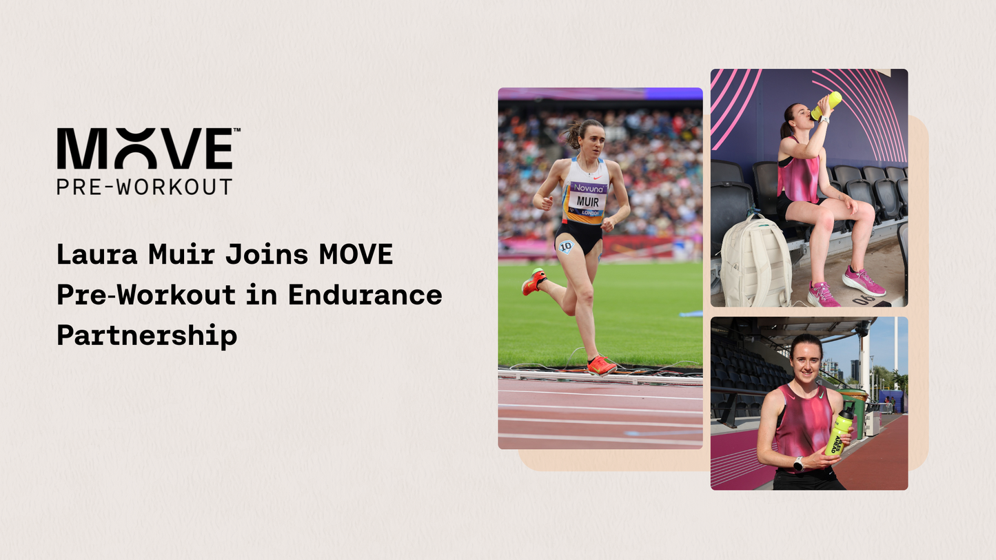 Laura Muir Joins MOVE Pre‑Workout in Endurance Partnership