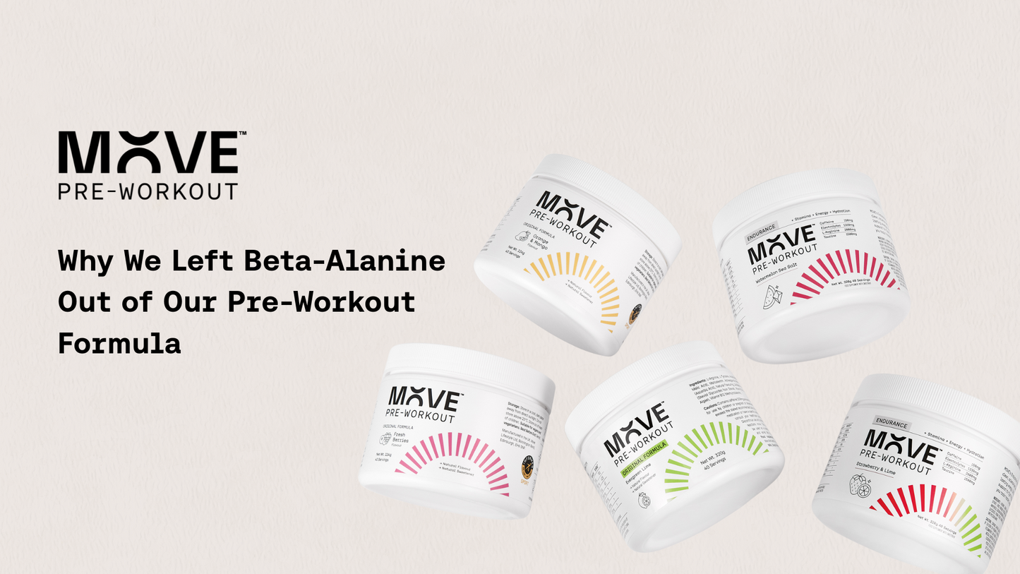 Why We Left Beta-Alanine Out of Our Pre-Workout Formula
