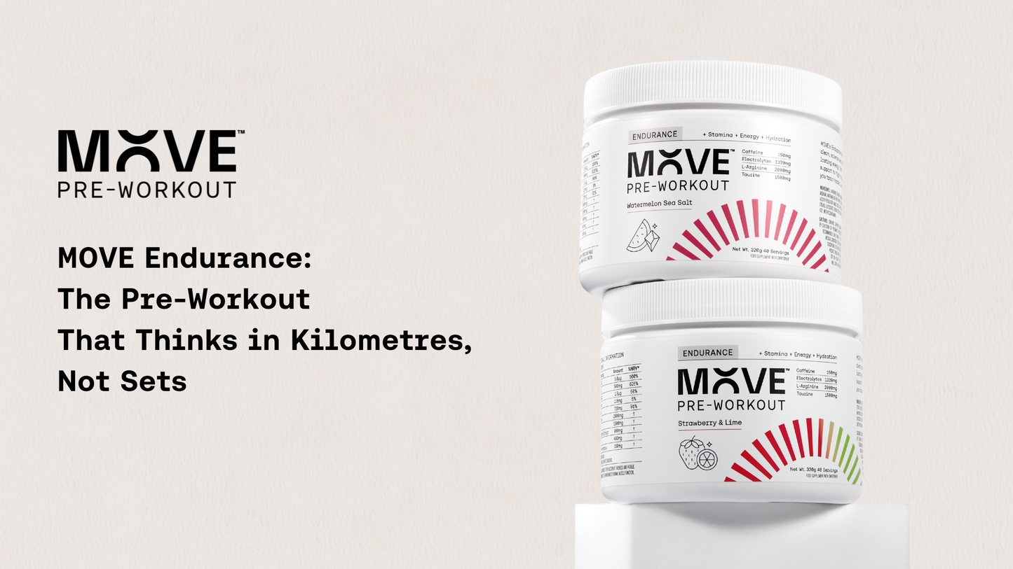 MOVE Endurance: The Pre-Workout That Thinks in Kilometres, Not Sets