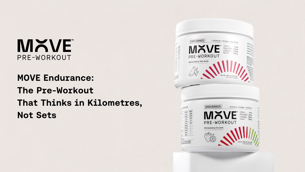 MOVE Endurance: The Pre-Workout That Thinks in Kilometres, Not Sets