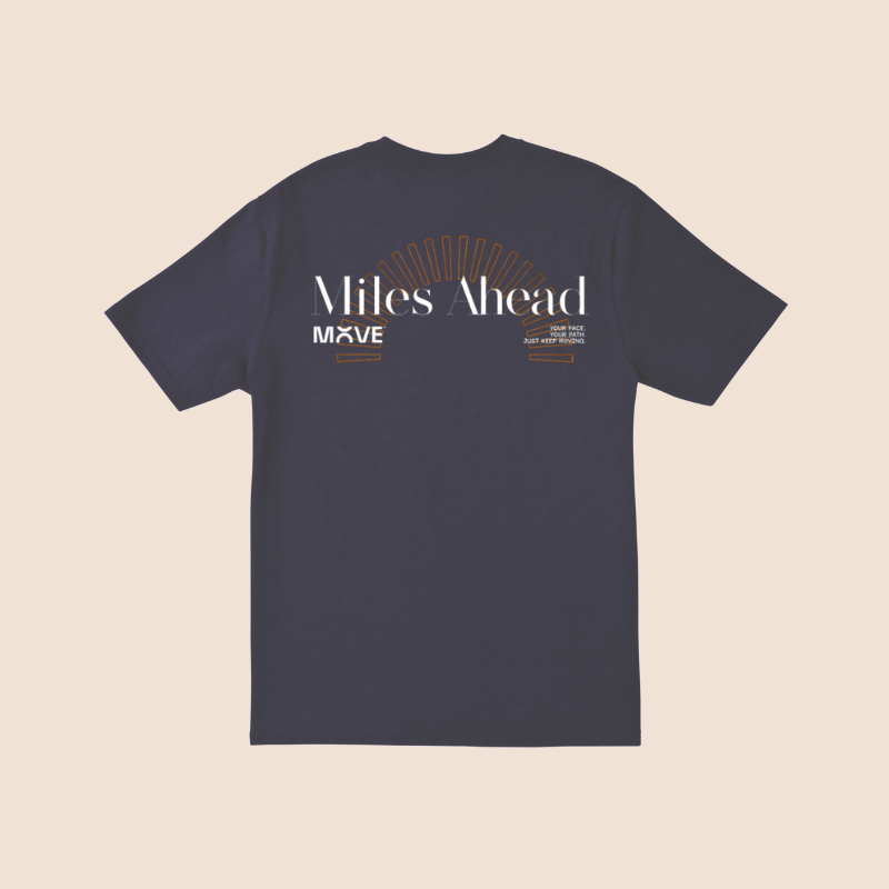 MOVE Miles Ahead T-Shirt (Charcoal)