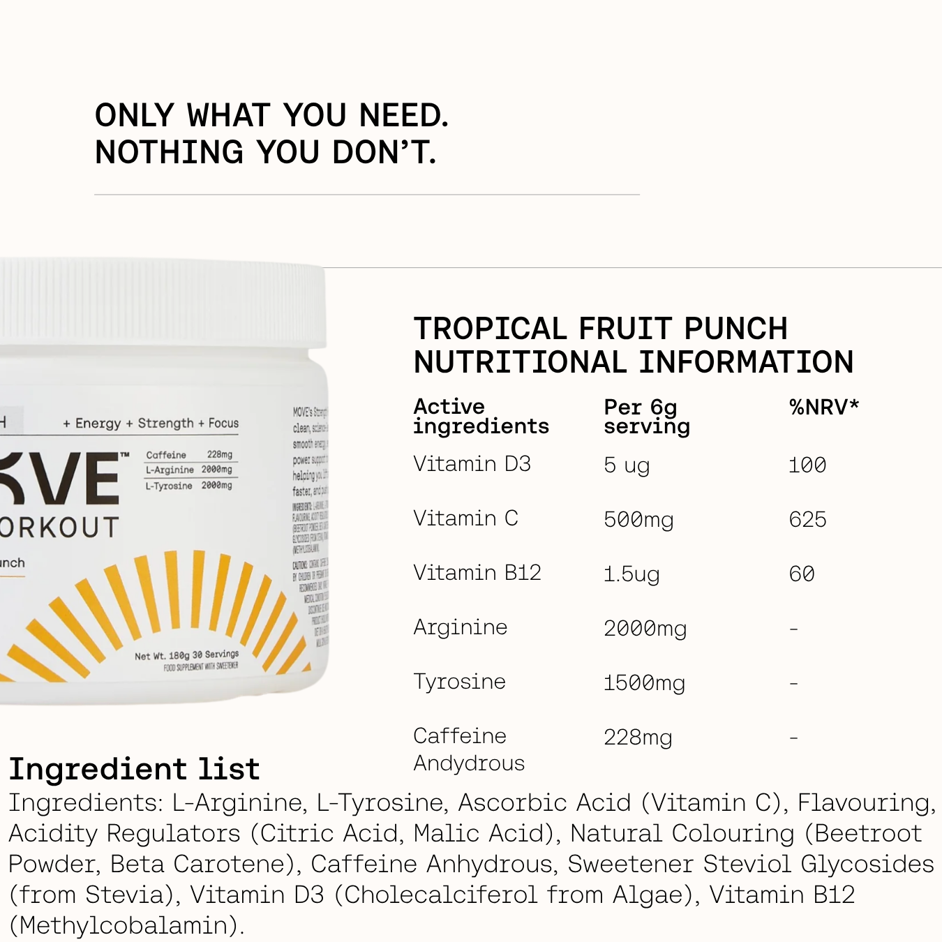 Strength Formula Tub